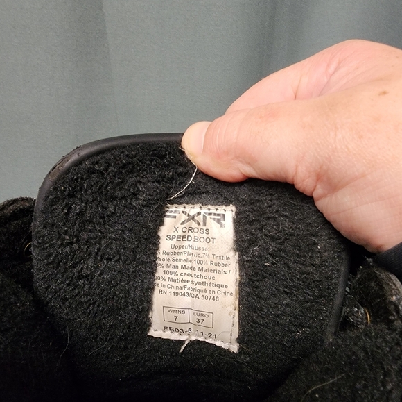 Women's FXR Pink & Black Winter Boots, Size 7, Excellent condition - Picture 5 of 6